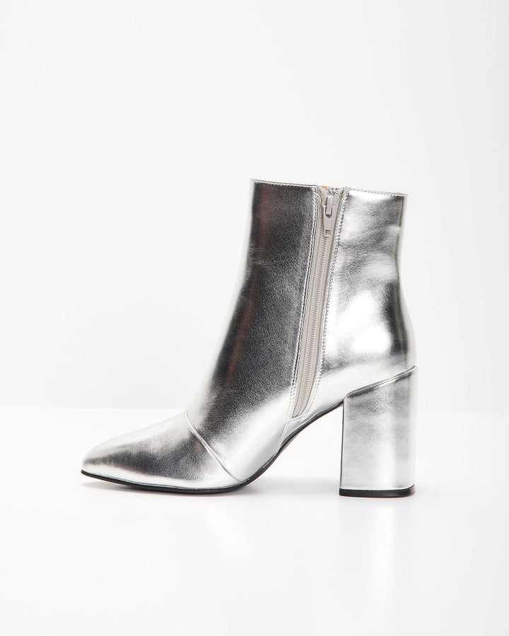 Levoire | Chaussures Soirée À Talon Argentées Pour Femmes