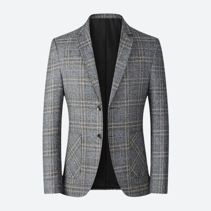 Levoire | Blazer Décontracté Pour Homme Grau