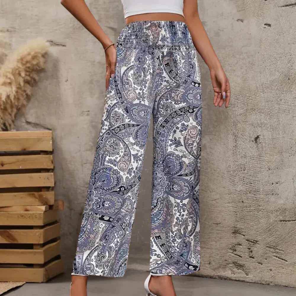 Levoire | Pantalons Bohèmes Bleu