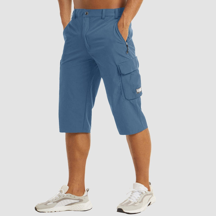Levoire | Shorts Cargo Séchage Rapide Pour Hommes Bleu clair