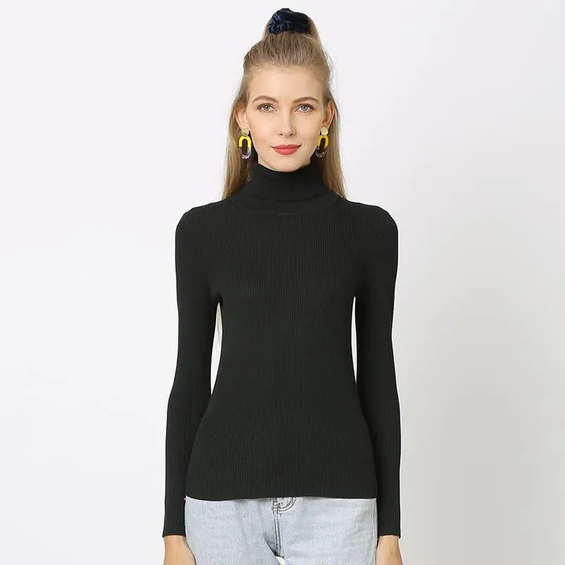 Levoire | Pull à col haut intégré Noir