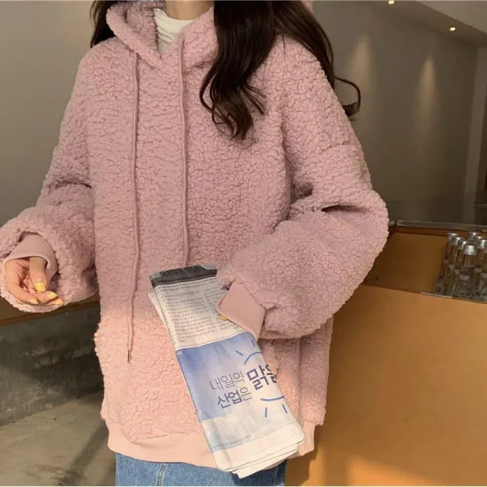 Levoire | Pull, avec des oreilles d'ours Rosa
