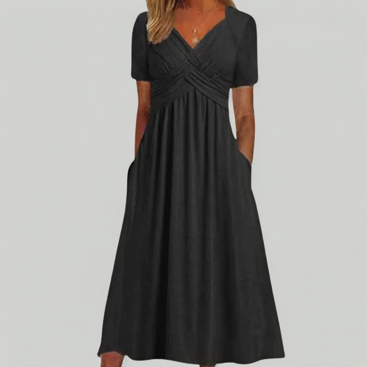 Levoire | Robe Élégante Et Flatteuse Noir