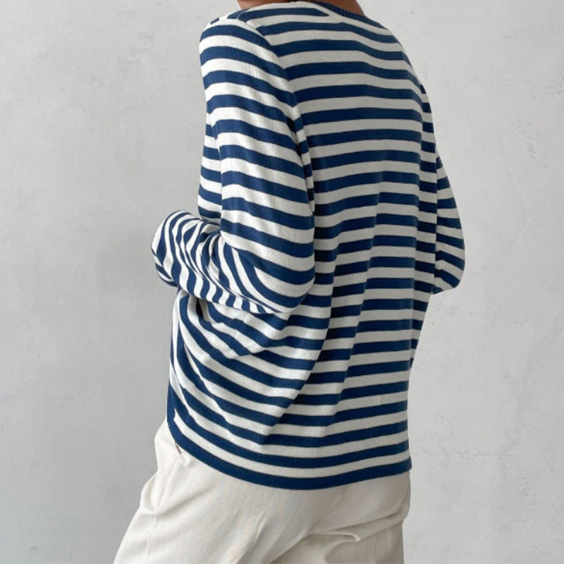 Levoire | Pull Rayé Pour Un Look Décontracté