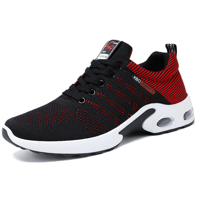 Levoire | Shorts De Sport Pour Hommes Noir Rouge