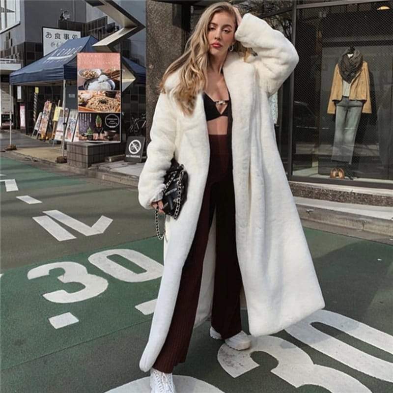 Levoire | robe longue en velours Blanc