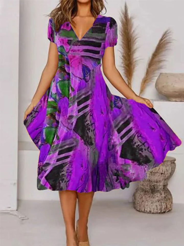 Levoire | Une Robe Élégante En Matériau De Haute Qualité Lilas