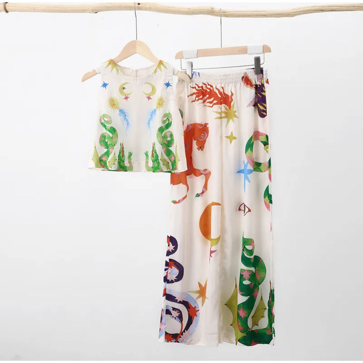 Levoire | Ensemble Coloré En Coton Pour Femmes