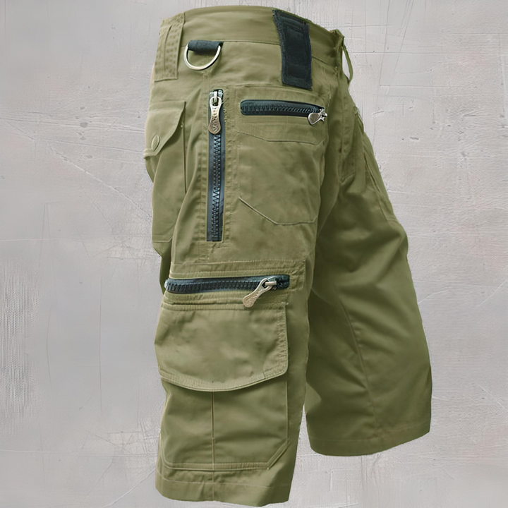 Levoire | Shorts Pour Hommes Pour Le Travail Et Les Loisirs Ensemble Vert olive