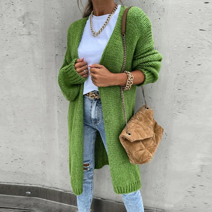 Levoire | Veste En Tricot Élégante Longue