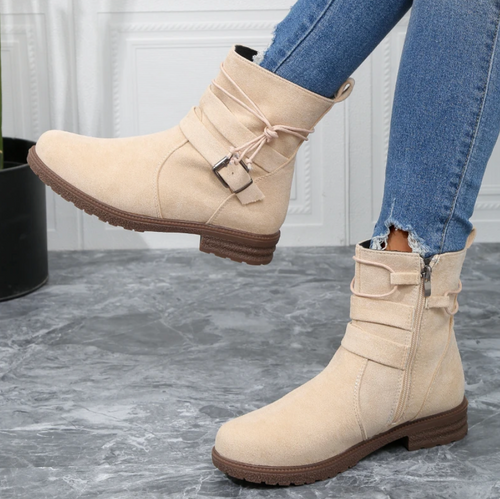 Levoire | Comfortable Slide Shoes With Strap And Buckle
