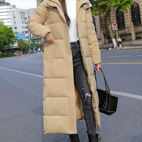 Levoire | Manteau matelassé long pour femmes pour l'hiver