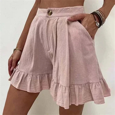 Levoire | Pantalons À Plis Élégants Rosa