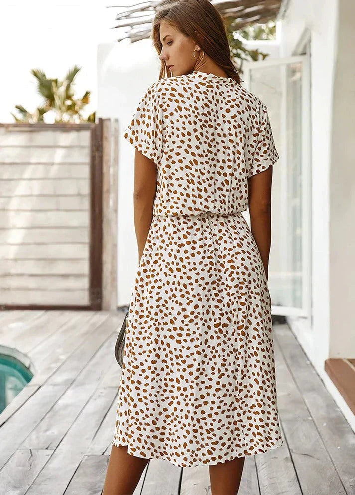 Levoire | Robe D'Été Midi Style Bohémien