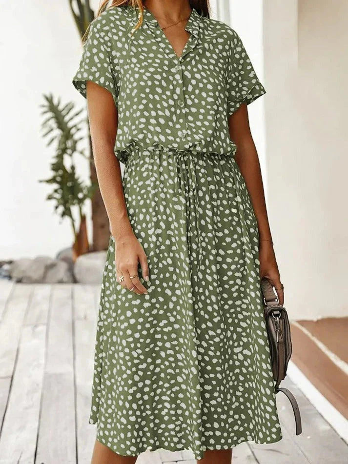 Levoire | Robe D'Été Midi Style Bohémien