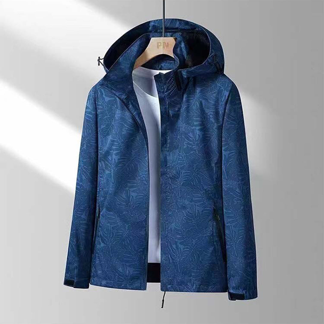 Levoire | Veste Pratique Avec Capuche Pour Femmes Bleu marine