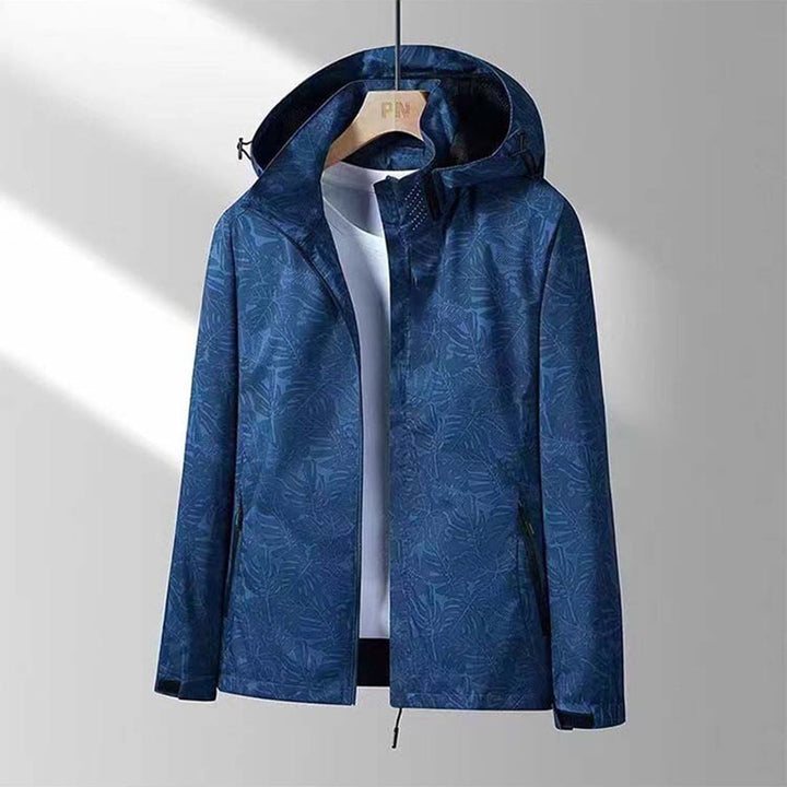 Levoire | Veste Pratique Avec Capuche Pour Femmes Bleu marine