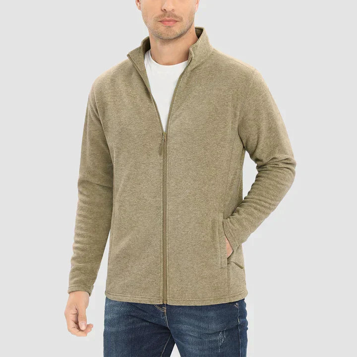 Levoire | Veste En Polaire Pour Hommes Confortable Et Chaud Design Hellebraun
