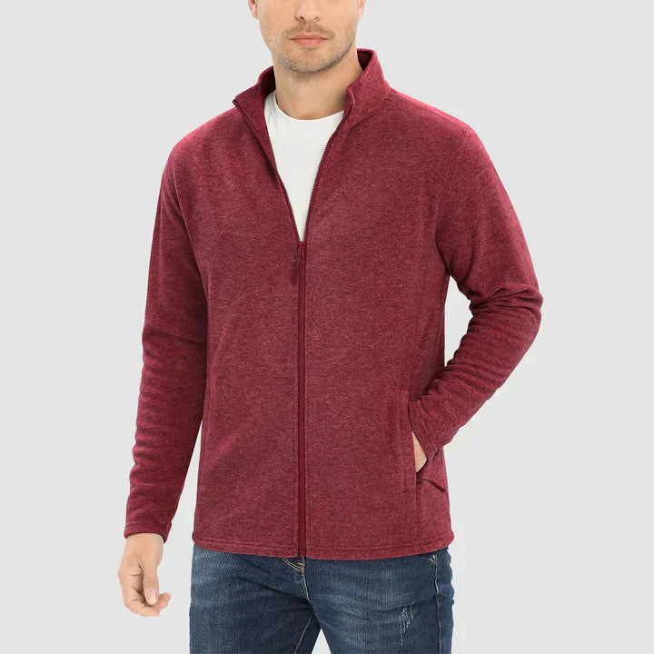 Levoire | Veste En Polaire Pour Hommes Confortable Et Chaud Design Wein