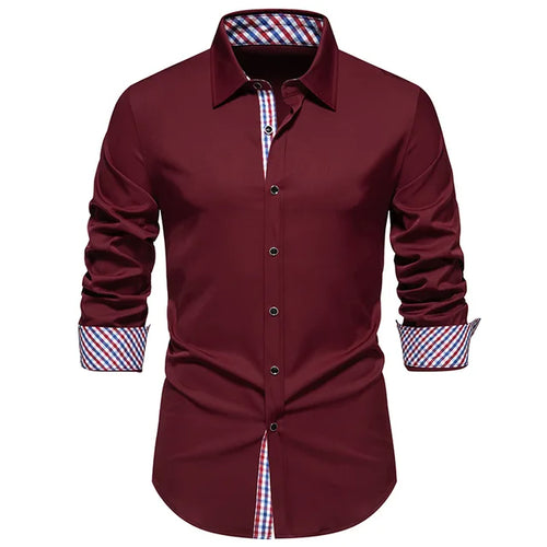 Levoire | Chemise À Manches Longues Intemporelle Hommes