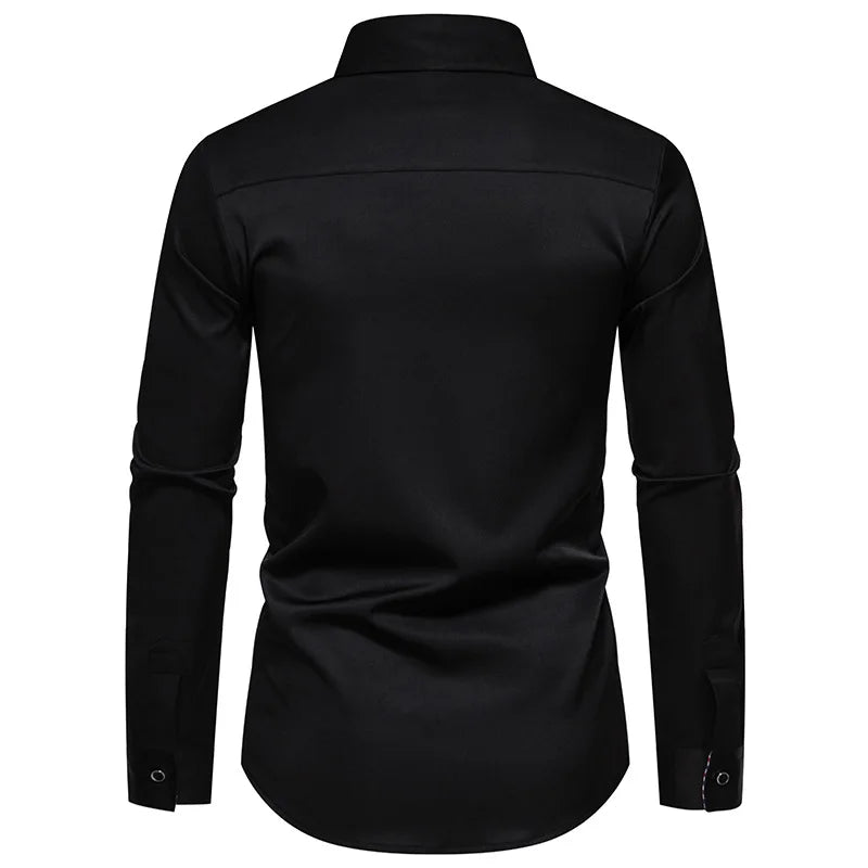 Levoire | Chemise À Manches Longues Intemporelle Hommes