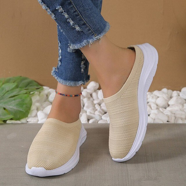 Levoire | Baskets Slip-On Orthopédiques Design Khaki