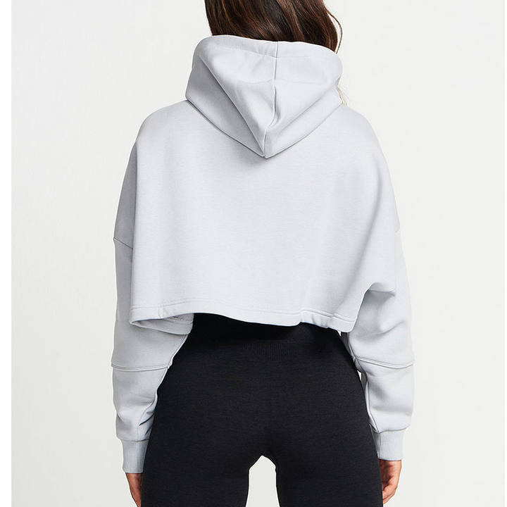Levoire | Sweat À Capuche Cropped Sportif Avec Zip