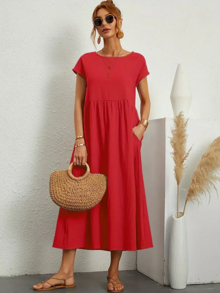 Levoire | Robe En Coton Léger Avec Poches