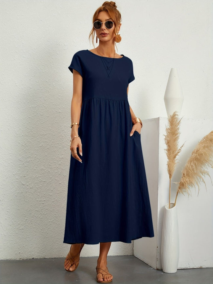 Levoire | Robe De Loisirs Confortable Fr Femmes Marine bleu