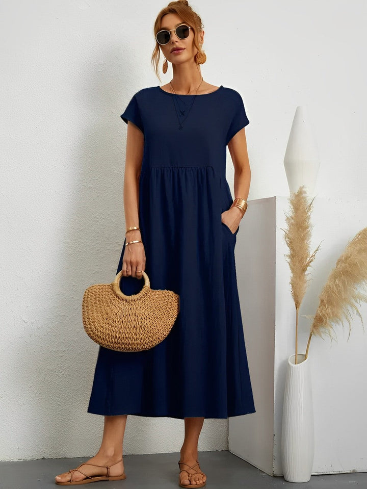Levoire | Robe D'Été En Coton Vaviseva Avec Une Coupe Confortable Pour Les Temps Chauds