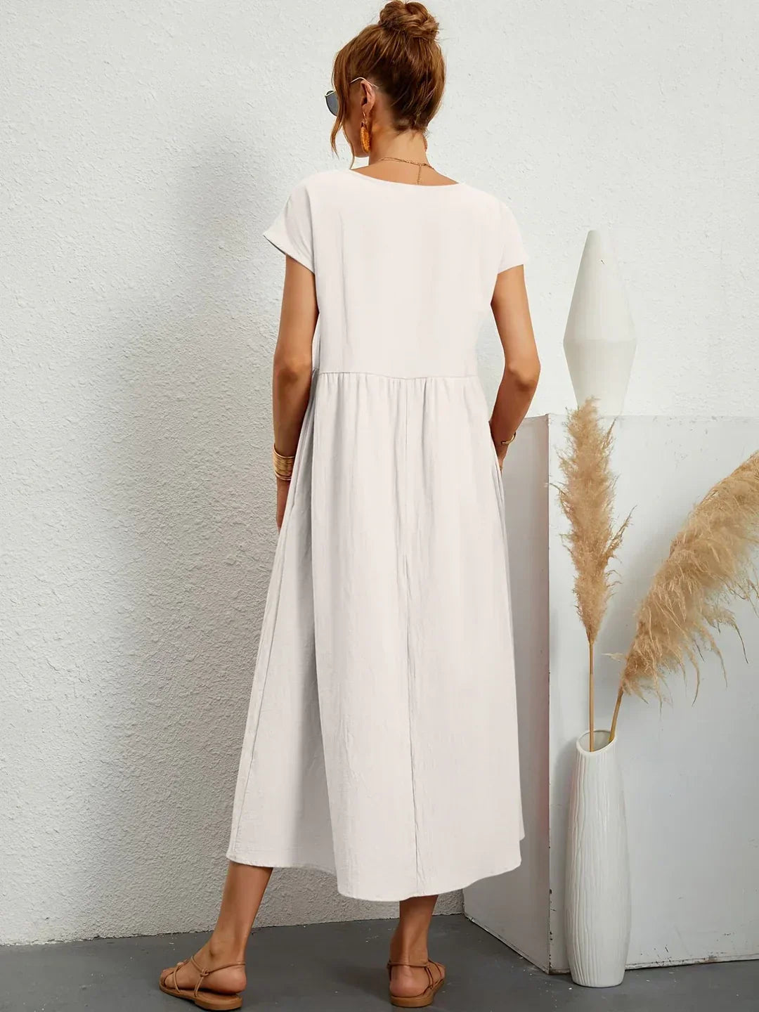 Levoire | Robe En Coton Léger Avec Poches