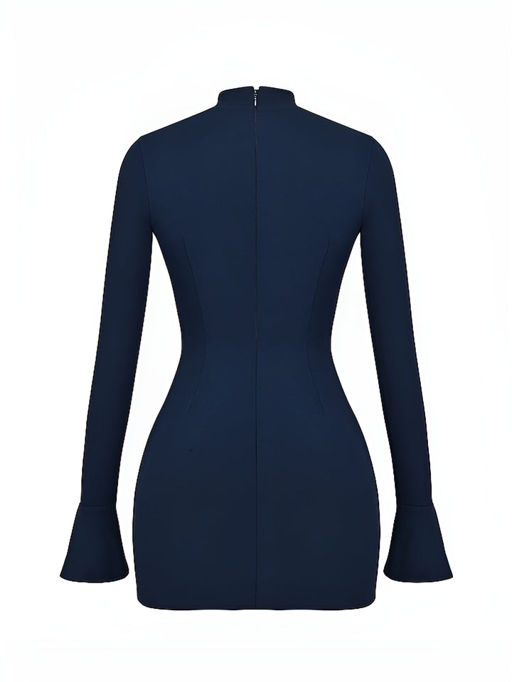 Levoire | Robe Bodycon Élégante À Manches Longues Pour Femmes