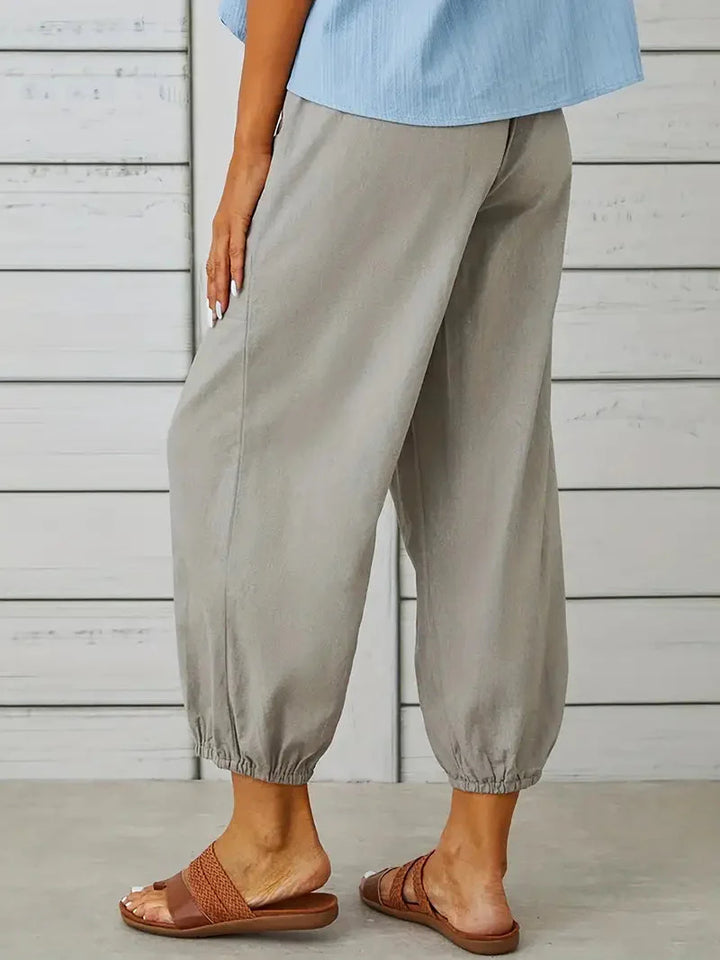 Levoire | Pantalon En Lin Pantalon D'Été Décontracté Pour Femmes