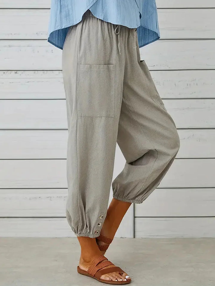 Levoire | Pantalon En Lin Pantalon D'Été Décontracté Pour Femmes