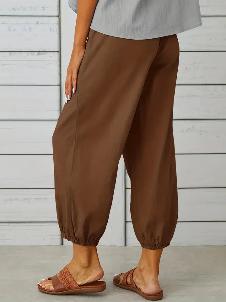 Levoire | Pantalon En Lin Pantalon D'Été Décontracté Pour Femmes