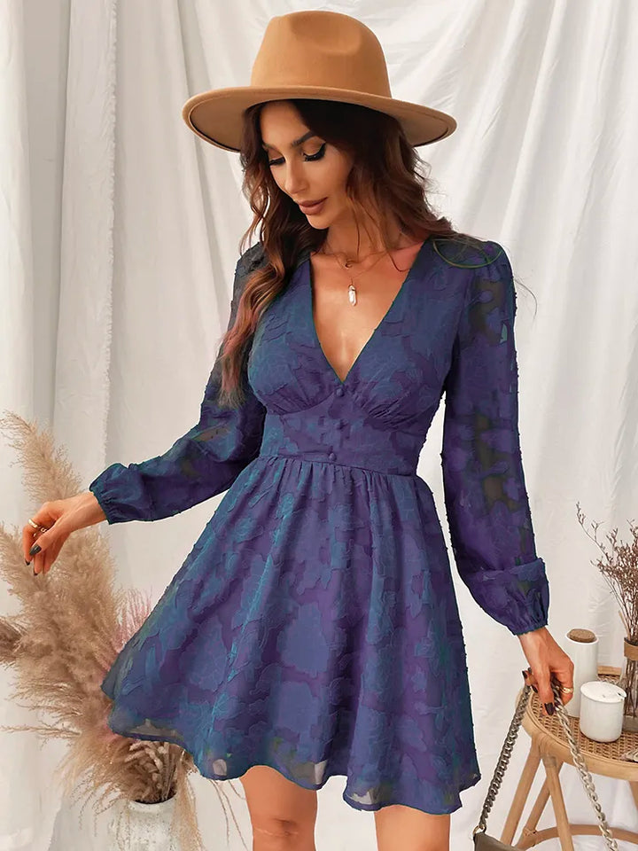 Levoire | Manches Longues Flare Robe