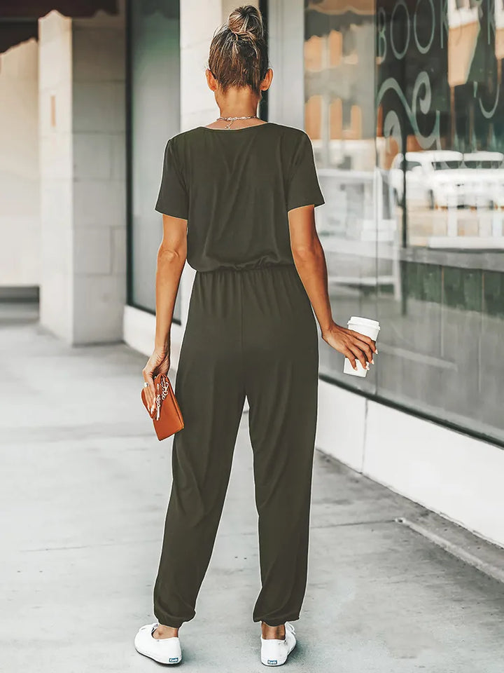 Levoire | Pantalons Noirs À Manches Courtes