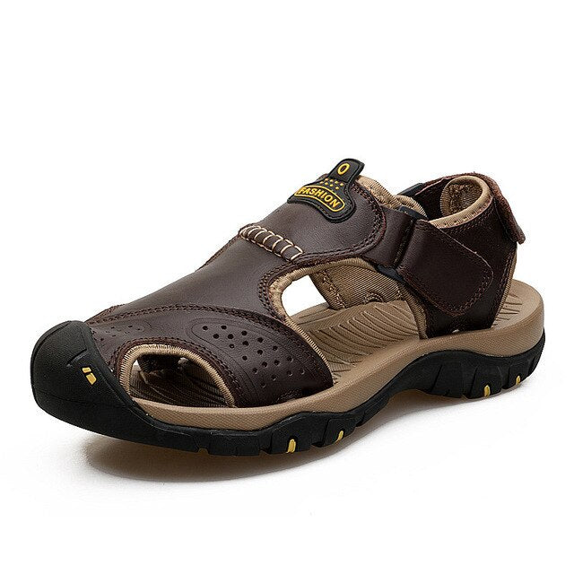 Levoire | Sandales Ergonomiques De Camping/Extérieur Pour Hommes Brun foncé