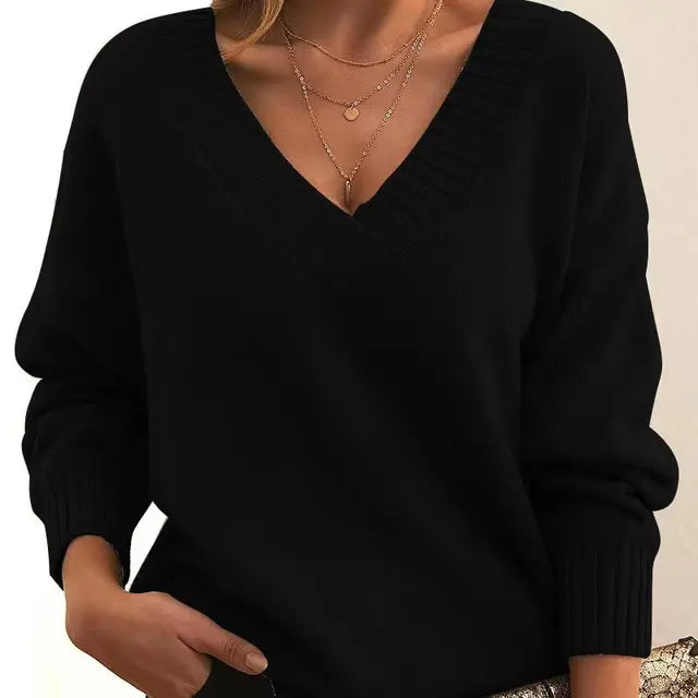 Levoire | Pull-Over En Laine Pour Femmes Noir