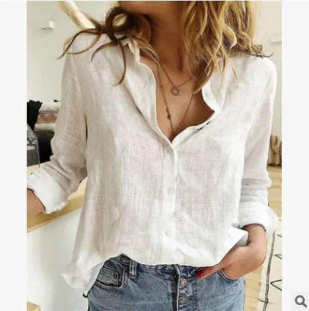 Levoire | Blouse Élégante Blanc
