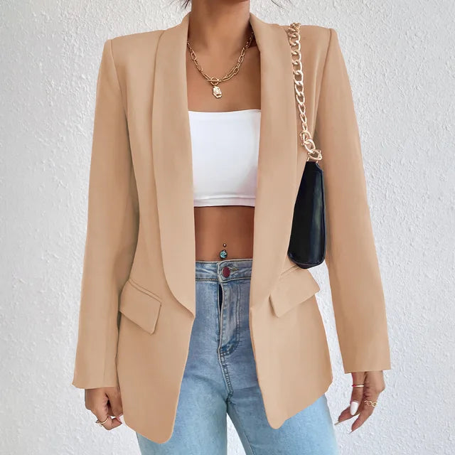 Levoire | Blazer Élégant Jaune gingembre