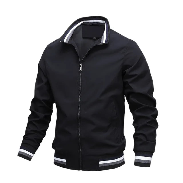 Levoire | Veste De Transition Coupe-Vent Pour Hommes Noir