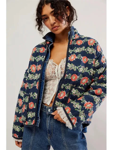 Levoire | Veste Imprimée Fleurs Vintage