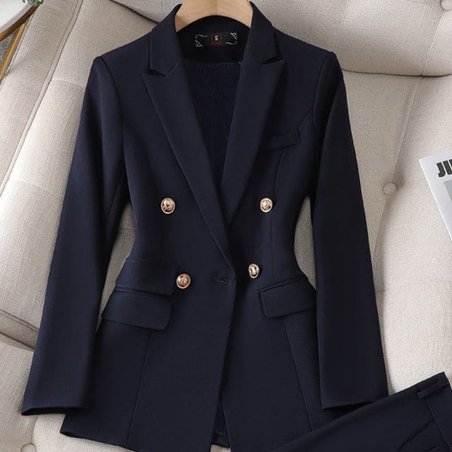 Levoire | Pantalon Et Ensemble De Blazer Blazer bleu