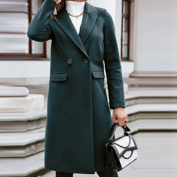 Levoire | Trench-Coat Classique Pour Un Style Élégant Vert foncé