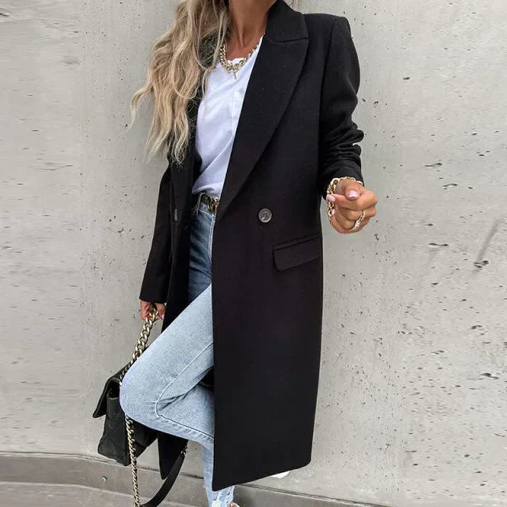 Levoire | Manteau En Tweed Écossais Luxueux
