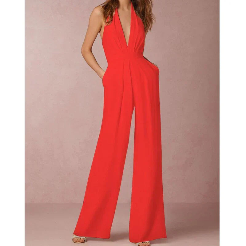 Levoire | Jumpsuit Élégant Avec Une Coupe Moderne Rot