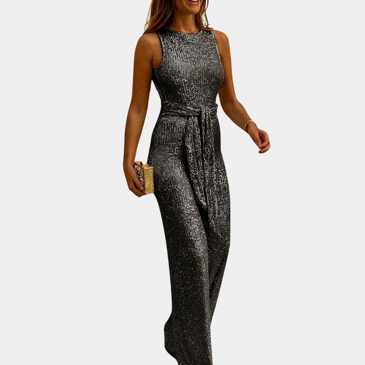 Levoire | Glitter Combinaison Pour Femmes Noir