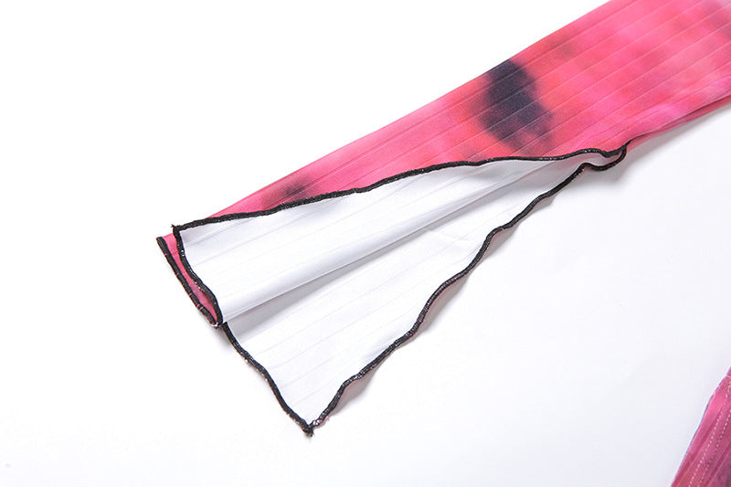 Levoire | Robe Avec Motif Tie Dye Joyeux