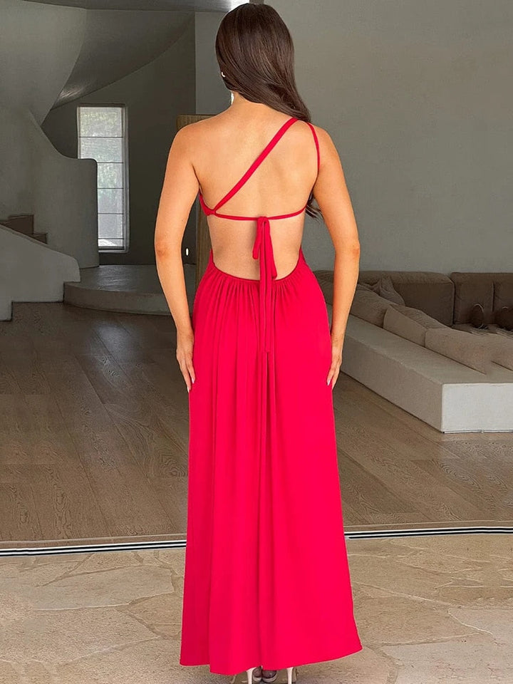 Levoire | Robes Longues À Une Épaule Avec Découpe Sur Le Côté